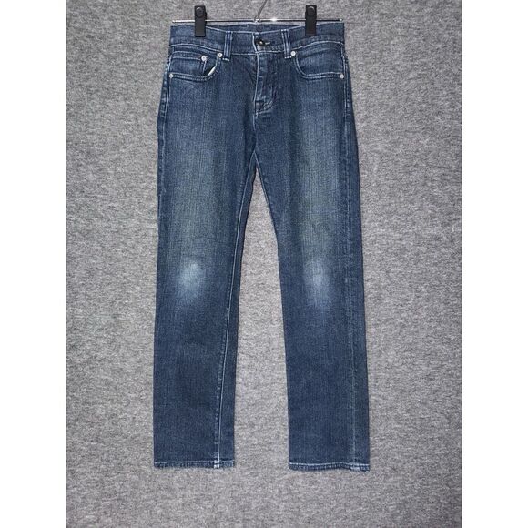 Quicksilver Slim Straight 24 Blue‎ Jeans Denim Pants 26 X 25 - Picture 1 of 14